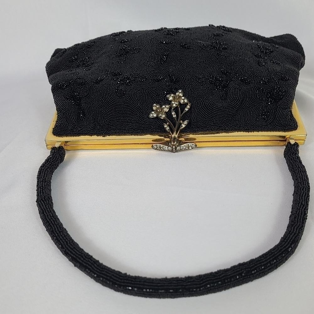 Vintage Lovers Dream Hand Beaded Evening Bag - Picture 5 of 11